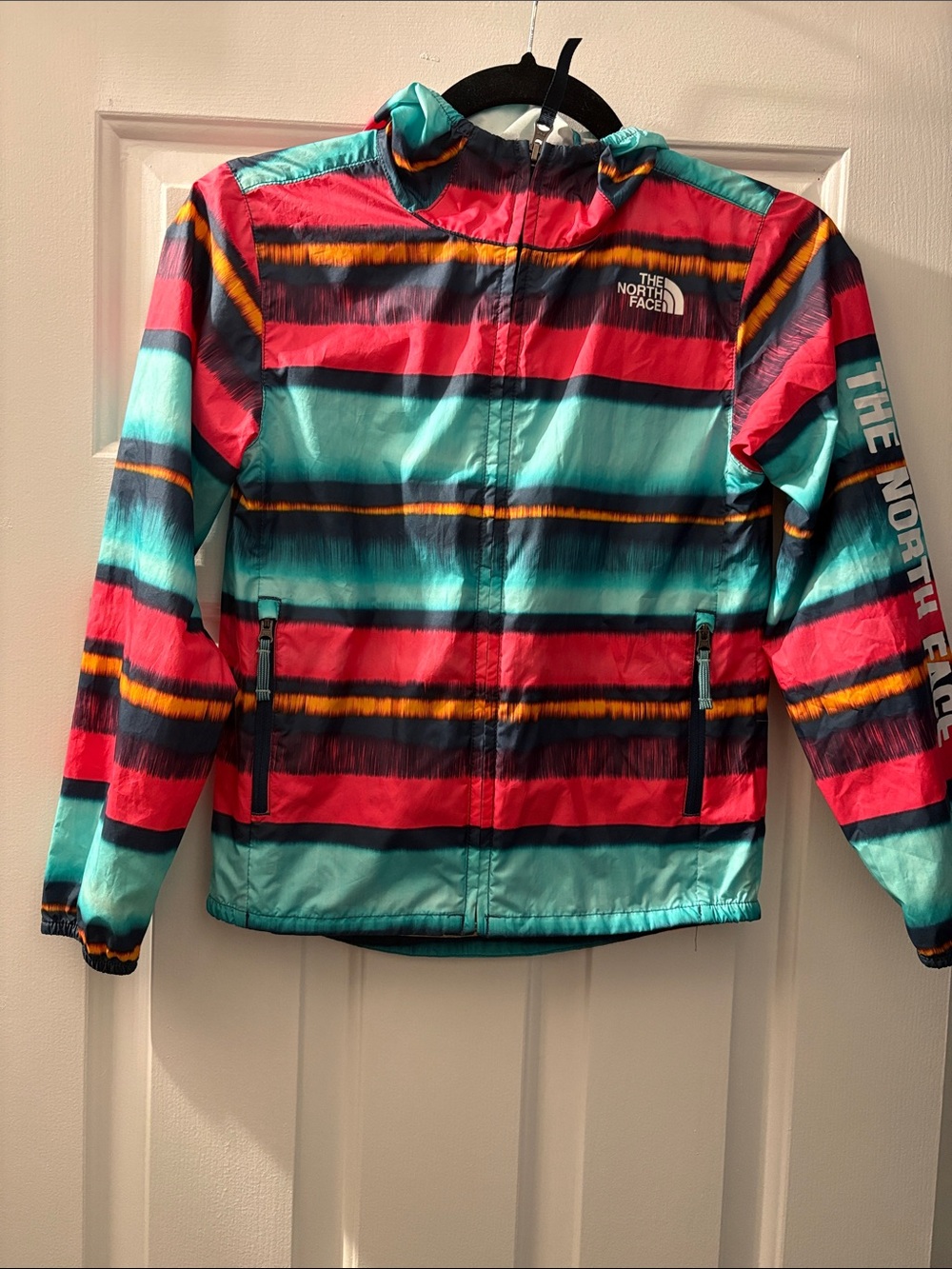 The North Face Girls Wind Breaker Jacket - small (7/8)